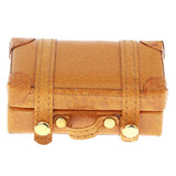 Max 1/6 Scale Dollhouse Miniature Vintage Suitcase Luggage for BJD Doll Yellow