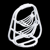 Max 1/12 Dollhouse Miniature Metal 2-Tier Fruit Basket Stand Kitchen Accs White