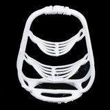 Max 1/12 Dollhouse Miniature Metal 2-Tier Fruit Basket Stand Kitchen Accs White