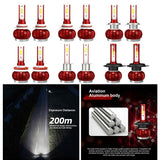 Max MINI K1 Car LED Headlight Bulbs Conversion Kit Hi/Lo Beam Lamps H1