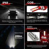 Max MINI K1 Car LED Headlight Bulbs Conversion Kit Hi/Lo Beam Lamps 9005 HB3 H10