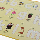 Maxbell abc Letters Baby Alphabet Cards Toddler Preschool Learning Educational Toys