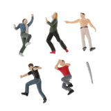 Max 1:64 S Scale Painted Model People Figures Resin Character Model Layout Toy C