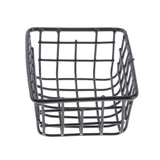 Max Dollhouse Miniature Iron Storage Basket for Living Room/Kitchen/Study Room