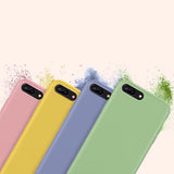 Max Liquid Silicone Anti-fall Phone Case For iPhone Red iPhoneXR