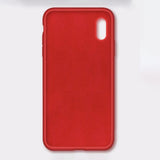 Max Liquid Silicone Anti-fall Phone Case For iPhone Red iPhoneXR