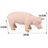 Max Animal Model with Sound Simulation Animal Figurines Toys Set Pig