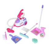 Maxbell Pretend Play Vacuum Cleaner Set Mini Broom Brush Toys for Kids Boys Girls