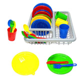 Max 28 Pieces Kitchen Playset Mini Kitchen Cutlery Kids Pretend Role Play Toys