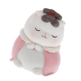 Max Adorable Resin Cat Hand-Painted Statue Car Garden Indoor Decoration 2370-3D
