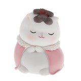 Max Adorable Resin Cat Hand-Painted Statue Car Garden Indoor Decoration 2370-3D