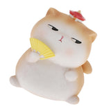 Max Adorable Resin Cat Hand-Painted Statue Car Garden Indoor Decoration 2370-3A