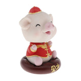 Max Lovely Happy Pig Shaking Head Piggy Kids Toy Dashboard Decoration Property