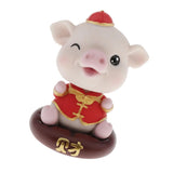 Max Lovely Happy Pig Shaking Head Piggy Kids Toy Dashboard Decoration Property