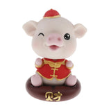 Max Lovely Happy Pig Shaking Head Piggy Kids Toy Dashboard Decoration Property