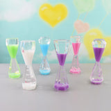 Max Oil Liquid Hourglass Floating Bubble Motion Timer Sensory Toys Hexagon