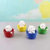Max Car Dashboard Toy Shaking Head Cat Home Office Decoration Red