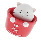 Max Car Dashboard Toy Shaking Head Cat Home Office Decoration Red