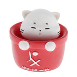 Max Car Dashboard Toy Shaking Head Cat Home Office Decoration Red