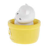 Max Car Dashboard Toy Shaking Head Cat Home Office Decoration Yellow