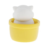 Max Car Dashboard Toy Shaking Head Cat Home Office Decoration Yellow