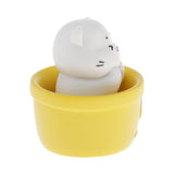 Max Car Dashboard Toy Shaking Head Cat Home Office Decoration Yellow