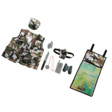 Max Kids Children Role Play Costumes DIY Cosplay Toy Sets Camouflage