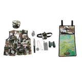 Max Kids Children Role Play Costumes DIY Cosplay Toy Sets Camouflage