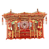 Max Chinese Marriage Bed 3D Metal Puzzle Model Laser Cut DIY Nano Jigsaw Toy