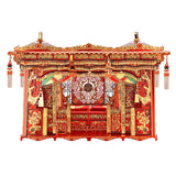 Max Chinese Marriage Bed 3D Metal Puzzle Model Laser Cut DIY Nano Jigsaw Toy
