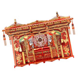 Max Chinese Marriage Bed 3D Metal Puzzle Model Laser Cut DIY Nano Jigsaw Toy