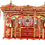 Max Chinese Marriage Bed 3D Metal Puzzle Model Laser Cut DIY Nano Jigsaw Toy