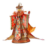 Max Chinese Wedding Dress 3D Metal Puzzle Model Laser Cut DIY Nano Jigsaw Toy