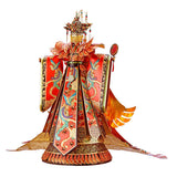 Max Chinese Wedding Dress 3D Metal Puzzle Model Laser Cut DIY Nano Jigsaw Toy