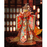 Max Chinese Wedding Dress 3D Metal Puzzle Model Laser Cut DIY Nano Jigsaw Toy