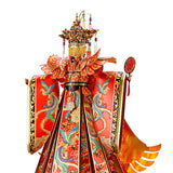 Max Chinese Wedding Dress 3D Metal Puzzle Model Laser Cut DIY Nano Jigsaw Toy