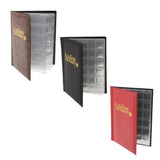 Max Maxb 250Holders for Penny Money Pocket Storage Coins Album Book Collection Brown