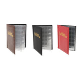 Max Maxb 250Holders for Penny Money Pocket Storage Coins Album Book Collection Brown