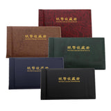 Maxbell Banknote Currency Collection Album Paper Money Pocket Holders 20 Pages Red