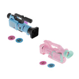Maxbell Kids Projection Simulation Camera Toy Light Music Flashlight Puzzle Toy Blue