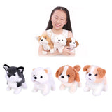 Max Electronic Plush Dog Robot Toy Walk Bark Wag Tail Kids Gift  Shepherd dog