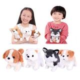 Max Electronic Plush Dog Robot Toy Walk Bark Wag Tail Kids Gift  Shepherd dog