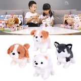 Max Electronic Plush Dog Robot Toy Walk Bark Wag Tail Kids Gift  Shepherd dog