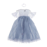 Max Maxb 1/3 BJD Girl Dolls Handmade Clothes DIY Dress up Strapless Blue Dress