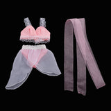 Max Maxb 1/3 BJD Girl Dolls Handmade Swimwear Clothes DIY Dress up Accs Pink
