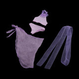 Max Maxb 1/3 BJD Girl Dolls Handmade Swimwear Clothes DIY Dress up Accs Purple