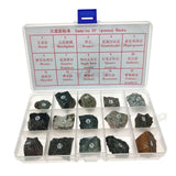 Max Igneous Rock Specimen Igneous Real Stone Teaching Aid w/ Box Ages 8 up