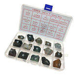 Max Igneous Rock Specimen Igneous Real Stone Teaching Aid w/ Box Ages 8 up