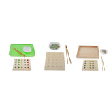 Max Maxb Training Clips Beads Toy Hands Brain Daily Life Educational Board Toys no tray