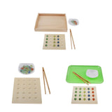 Max Maxb Training Clips Beads Toy Hands Brain Daily Life Educational Board Toys no tray